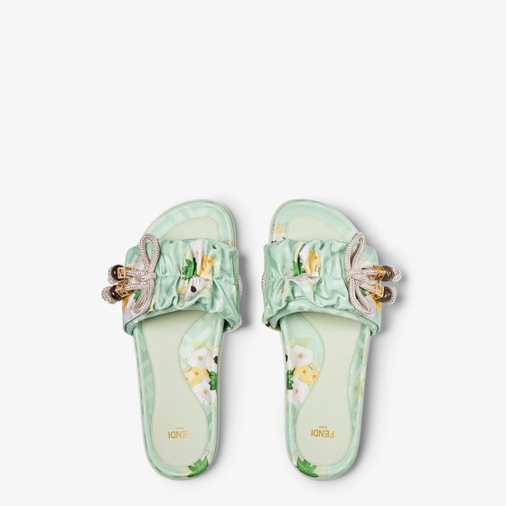 Fendi Wide-band flat slides | Thumbnail 4