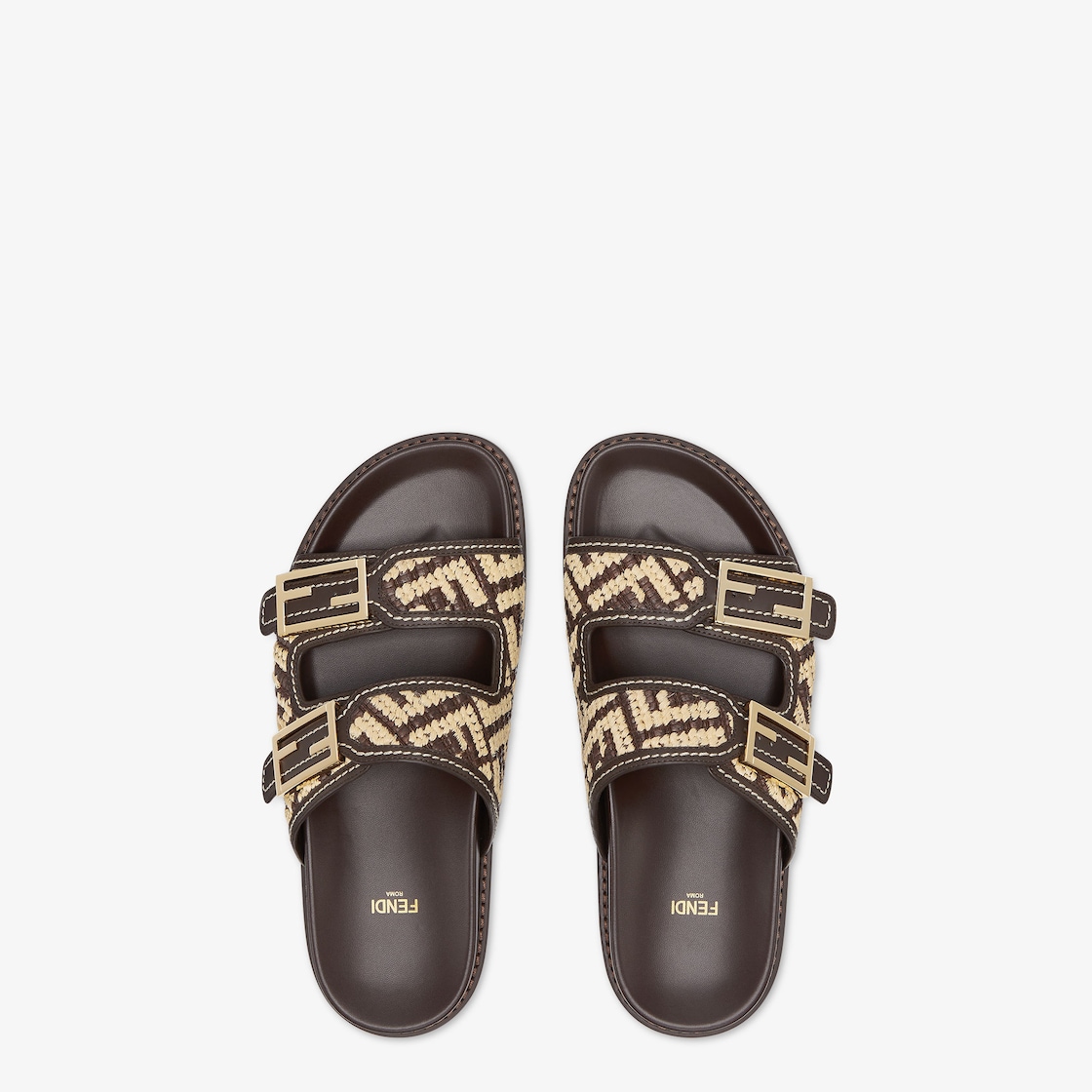 Fendi Feel Fabric Brown - Image 4/4