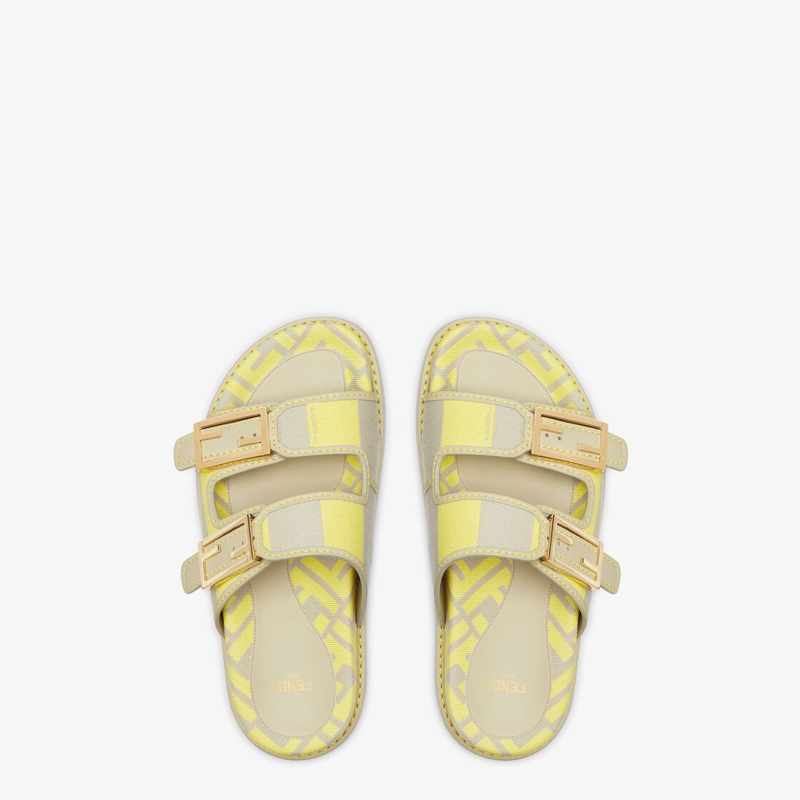 Shoes Yellow Fendi