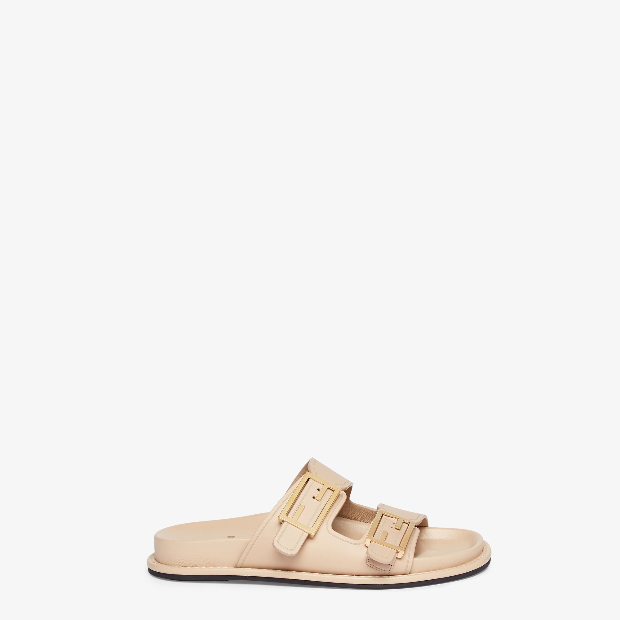 FENDI ♪ フェンディ フィール ナッパレザーサンダル 8X8710ABOH フェンディ フィール サンダル ファブリック ブラック | Fendi