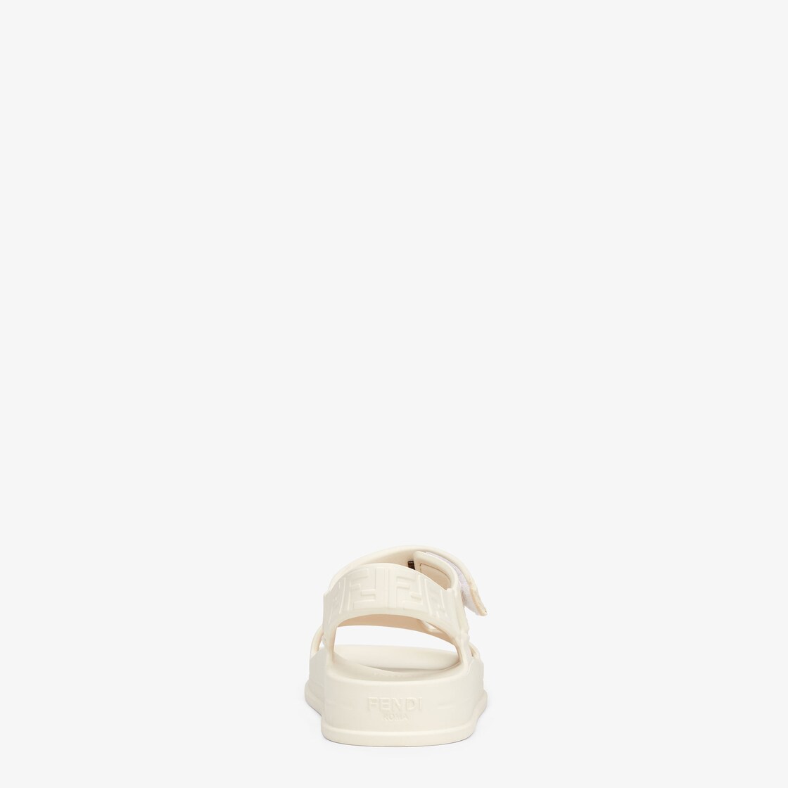 Fendi store white sandals