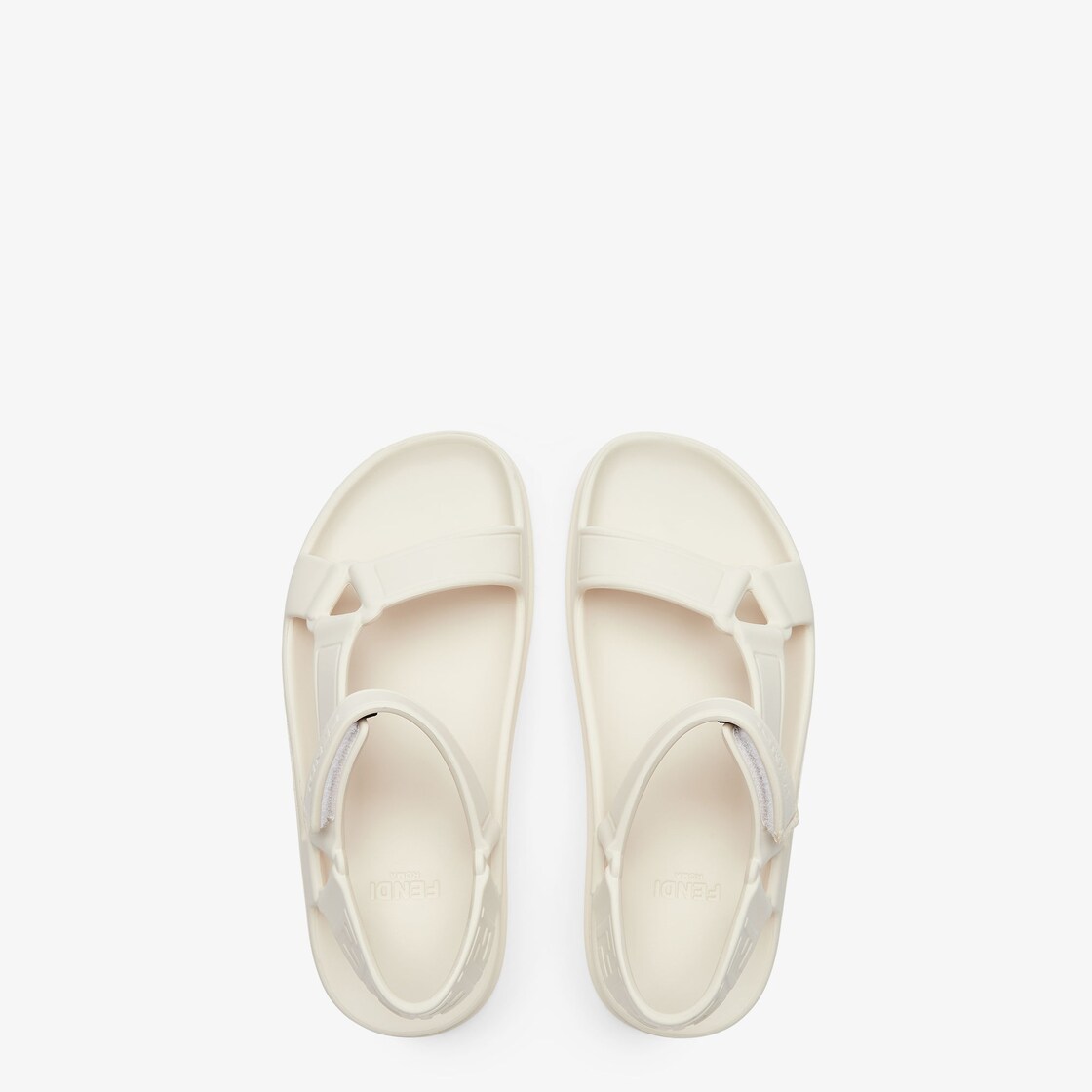 Fendi white sandals sale