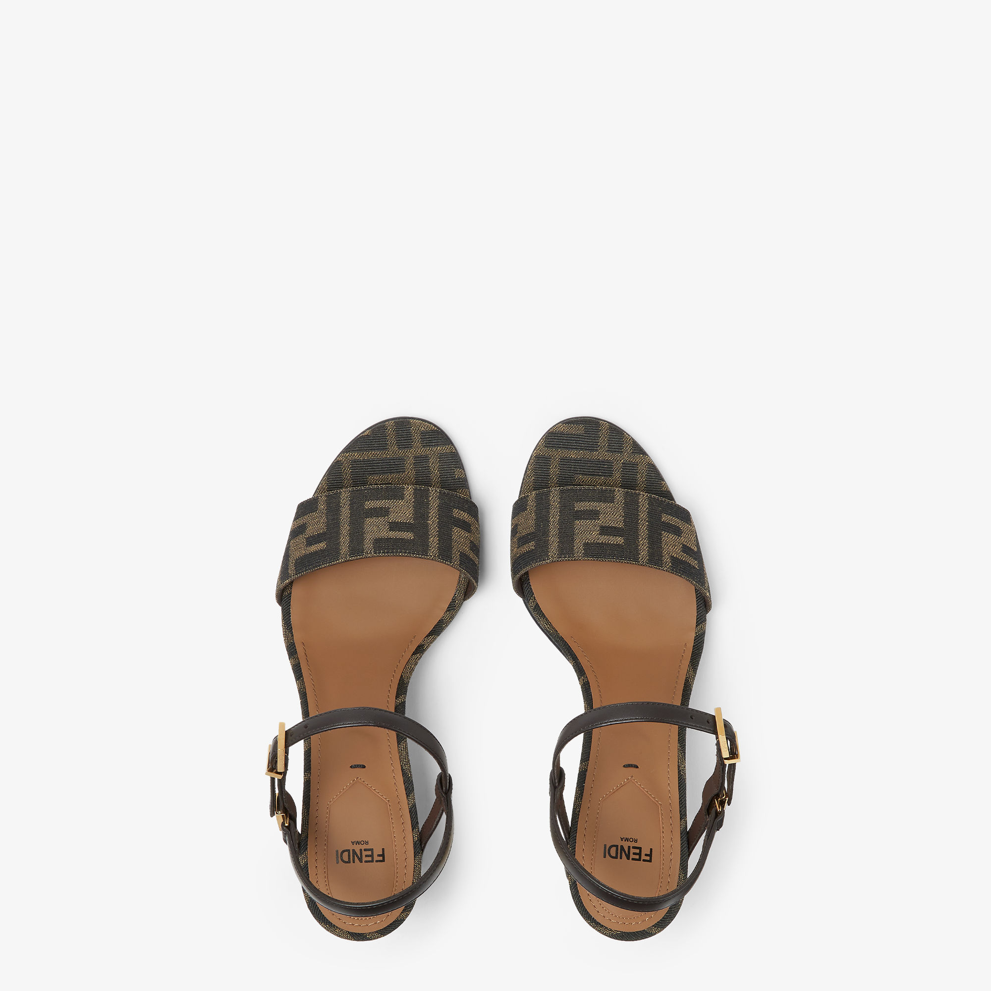 シューズ・サンダルその他 FENDI Woman Heeled sandals Brown 8X8663AJZF F1D1C 8X8663AJZFF1D1C_04?hash=