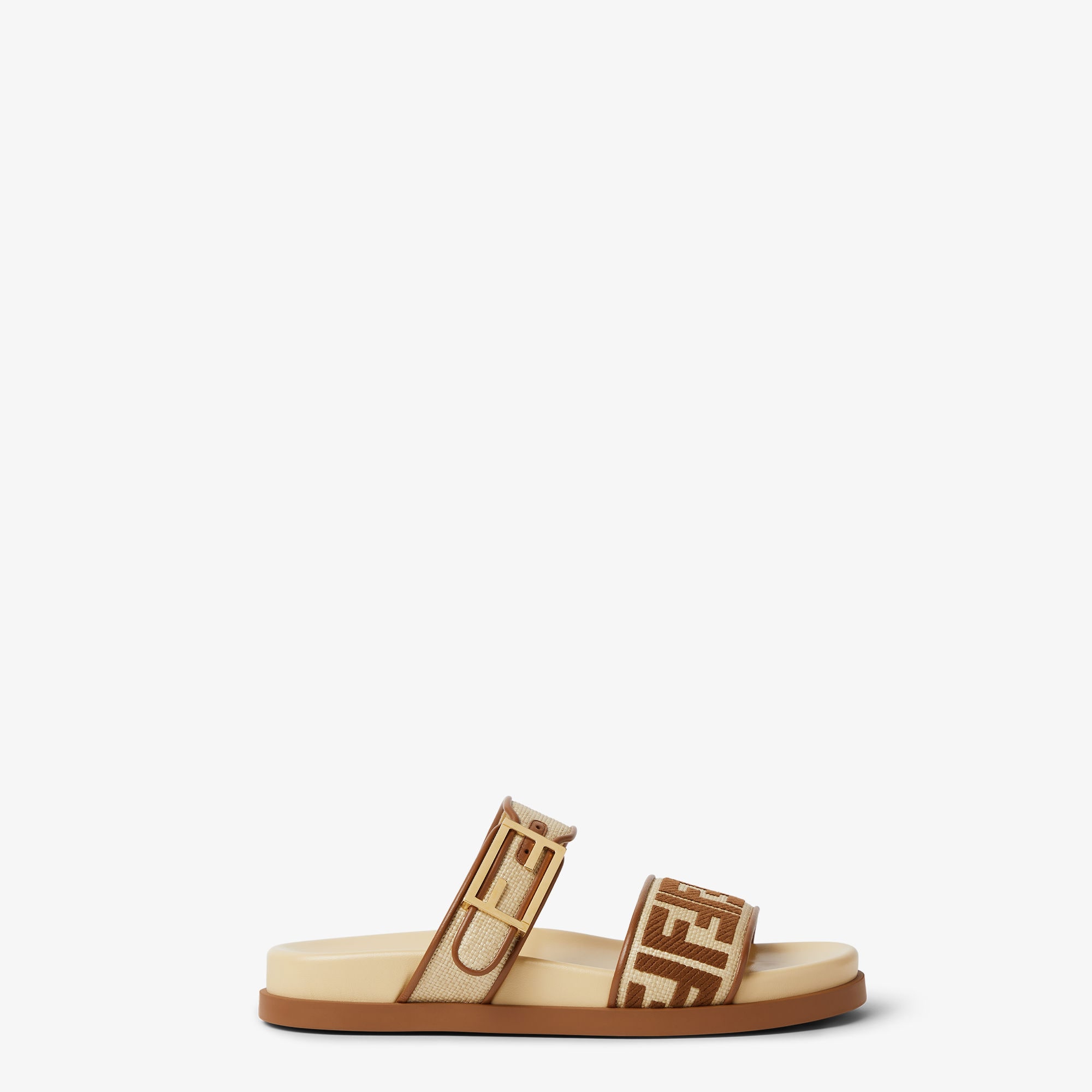 FENDI フェンディ　サンダル　37ハーフ(24.5) ハイヒール　限定価格 フェンディ フィール - ブラウン | FENDI JP