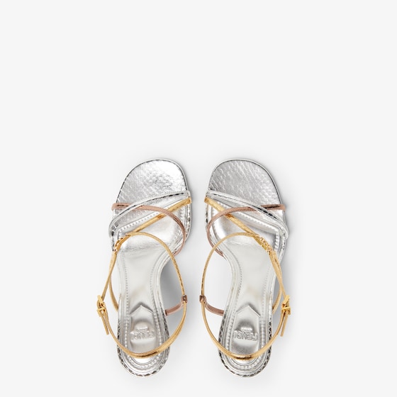 Fendi Sandals with thin asymmetric straps that wrap around | Thumbnail 4