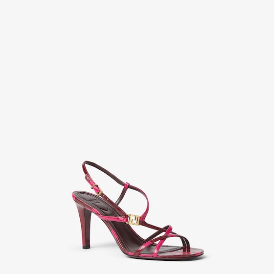 Fendi Strappy sandals with thin asymmetric straps that wrap | Thumbnail 2