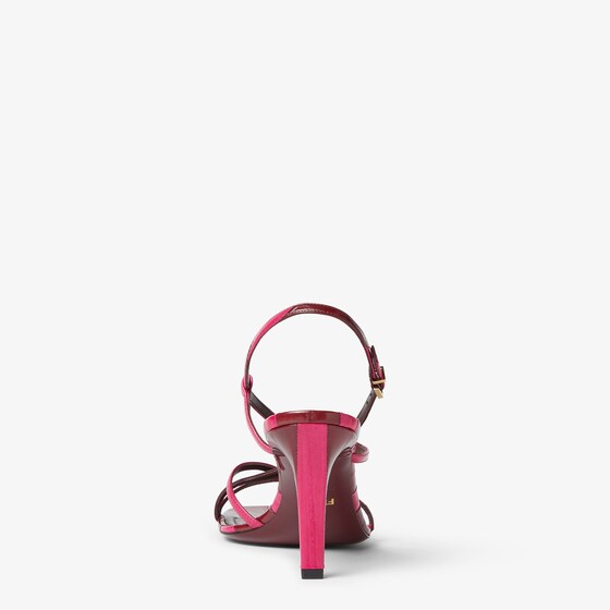 Fendi Strappy sandals with thin asymmetric straps that wrap | Thumbnail 3