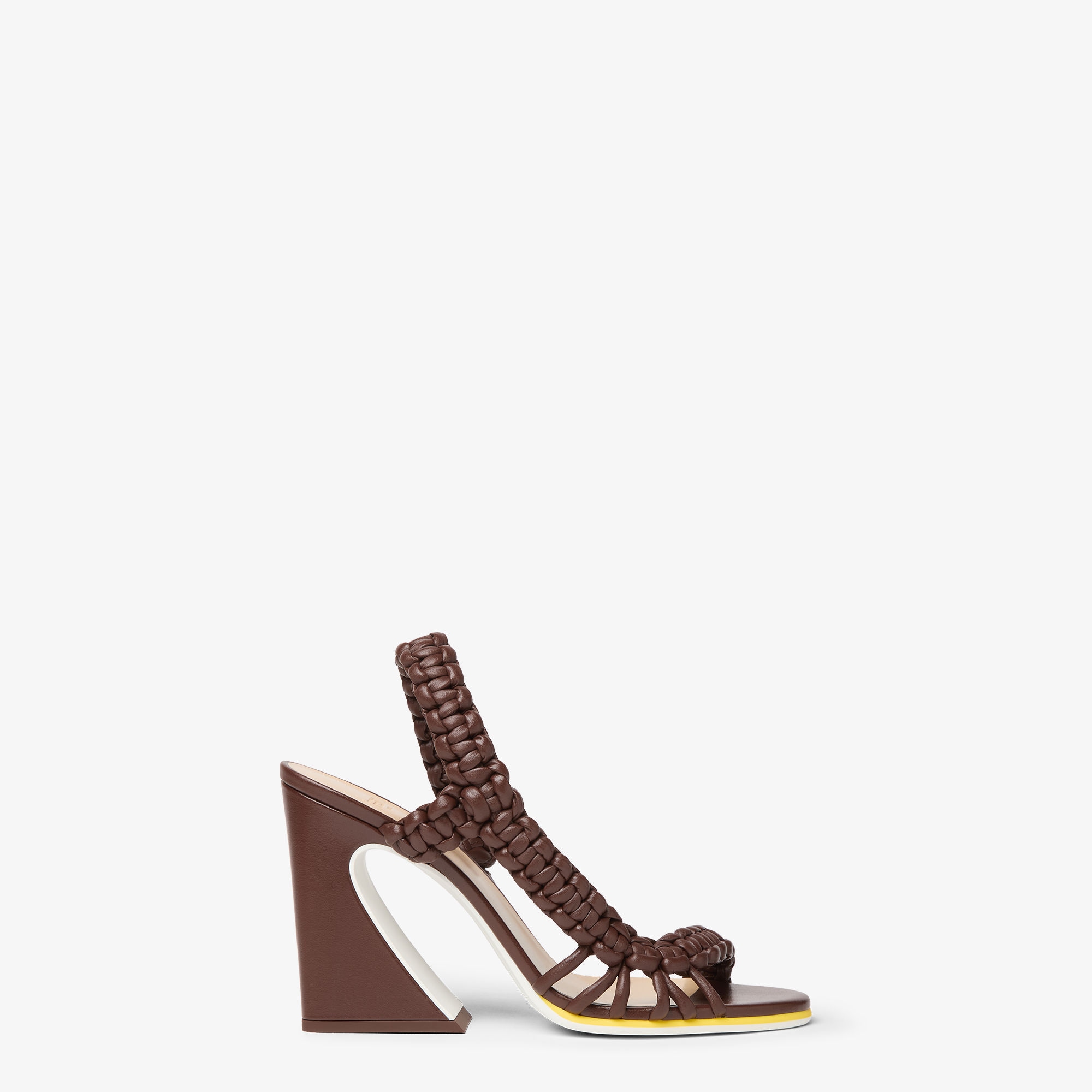 Fendi Arco Leather Brown | Fendi