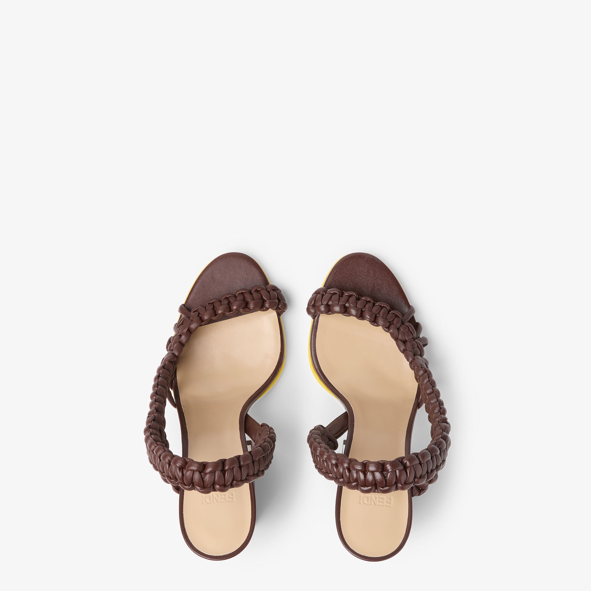 Fendi Arco Leather Brown | Fendi