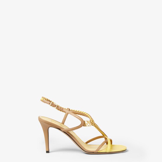 Fendi Strappy sandals that wrap around the foot