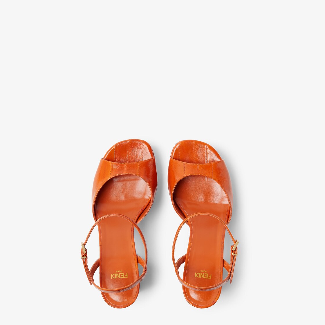 Fendi Arco Fine leathers Orange - Image 4/4