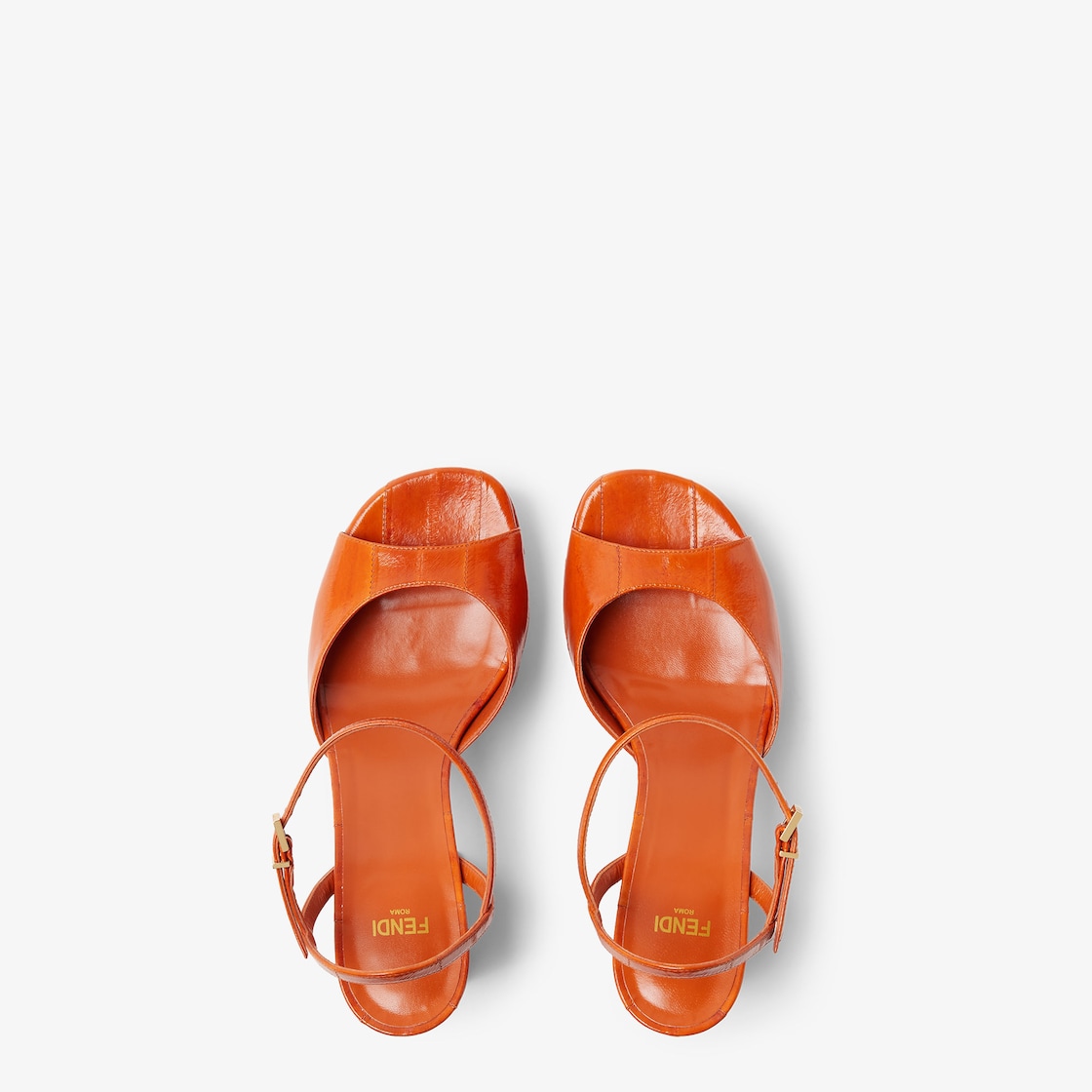 Fendi Arco Fine leathers Orange - Image 4/4