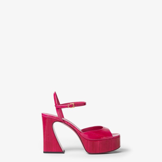 Fendi Platform sandals with band over the toes