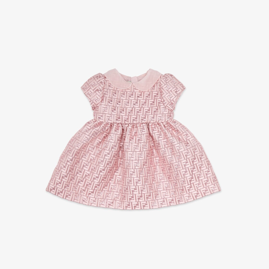 Fendi Girls Pink FF Logo Dress | Junior Couture USA