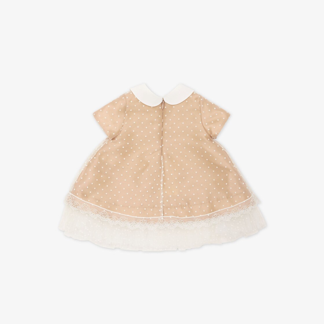 Baby Dress Fabric Beige - Image 2/3