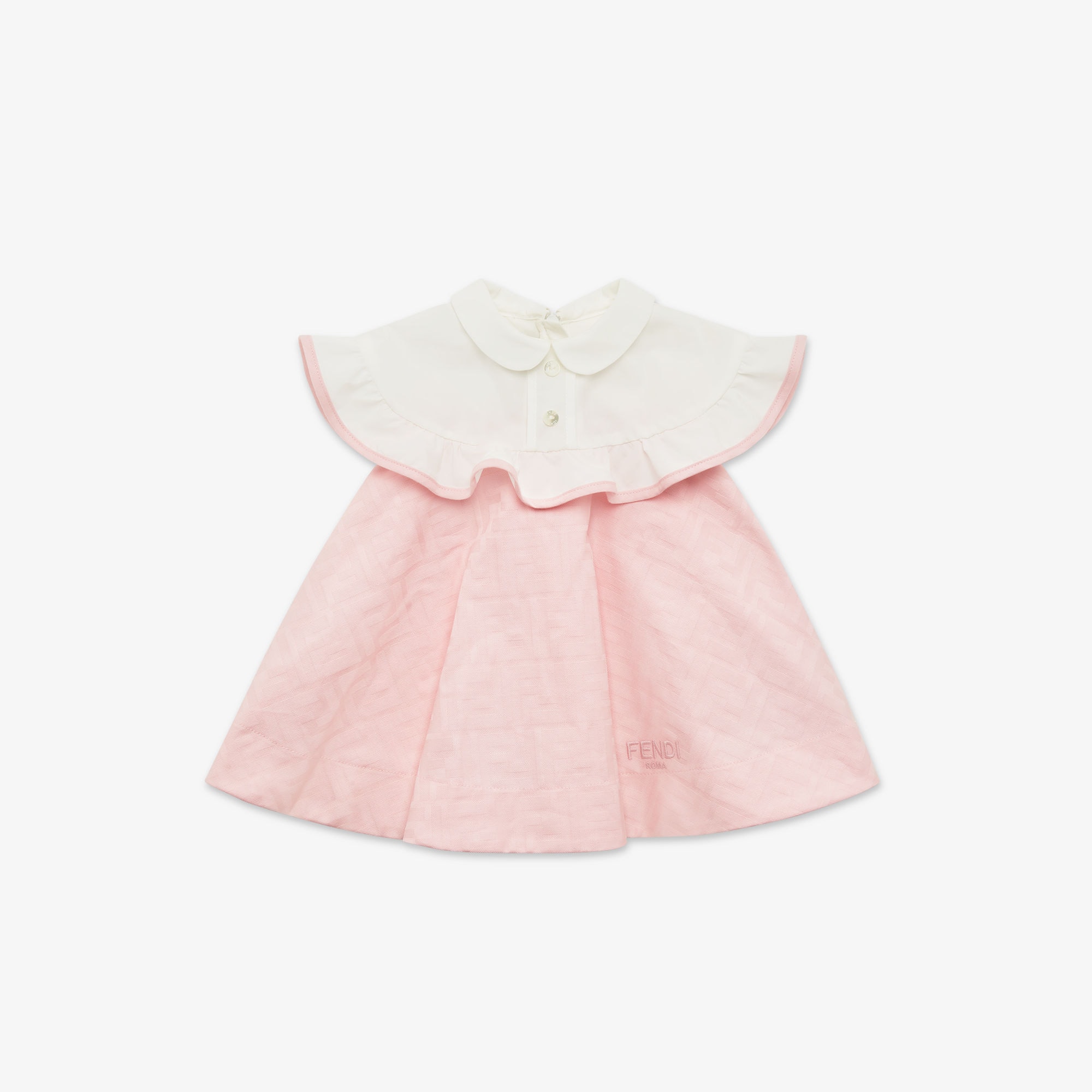 Fendi Ivory & Blue Logo Babygrow Set | Junior Couture USA