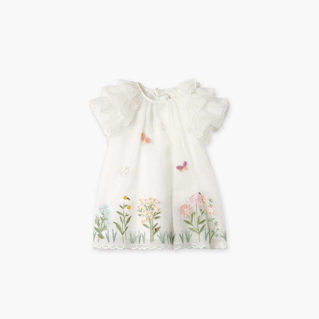 Baby dress Silk White - Image 1/3