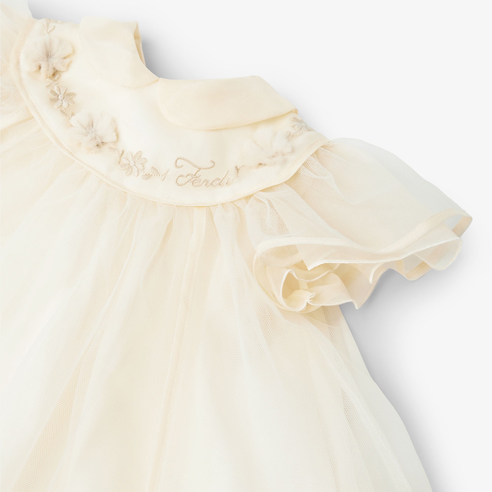 Baby dress Silk White | Fendi