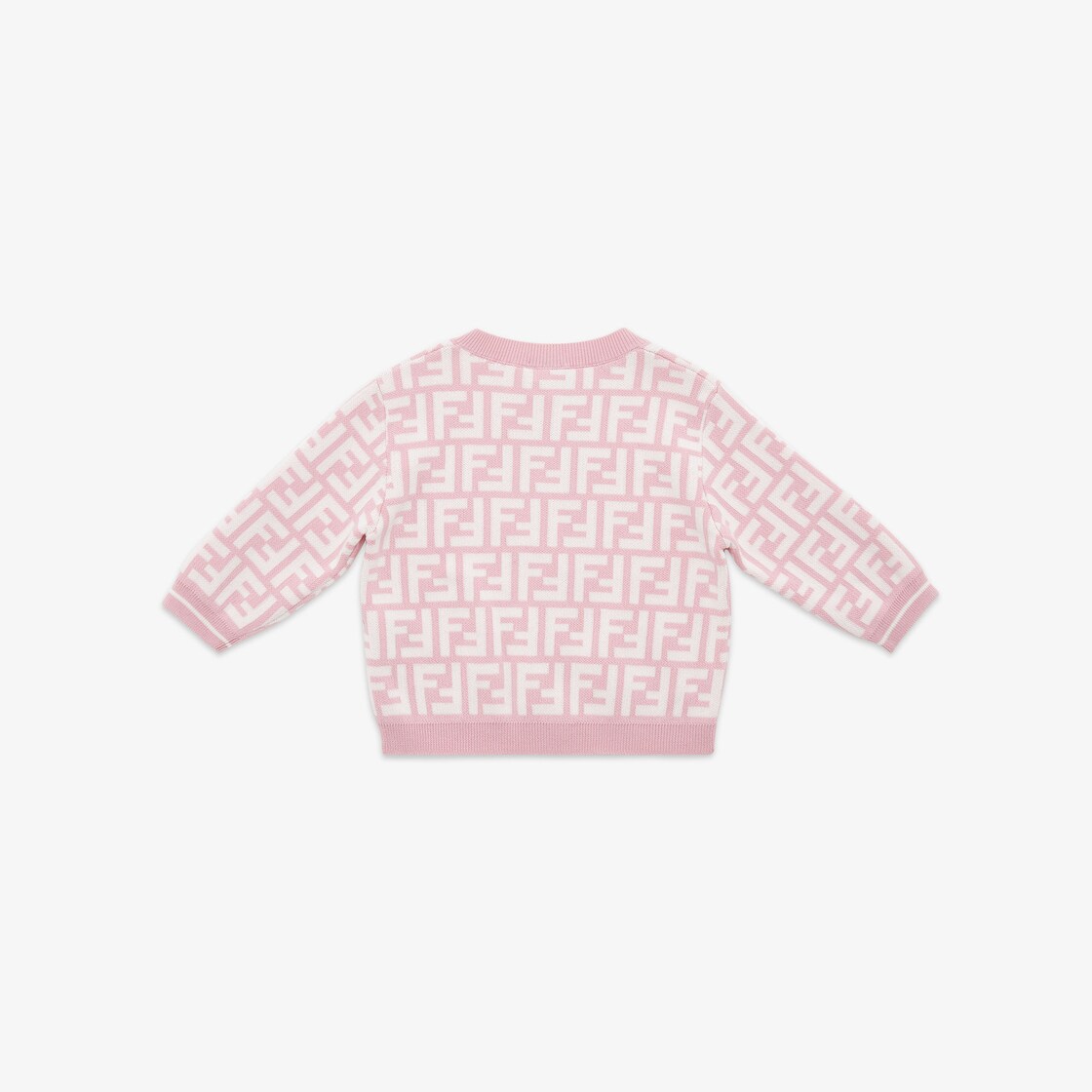 Baby jersey cardigan Cotton Pink - Image 2/3