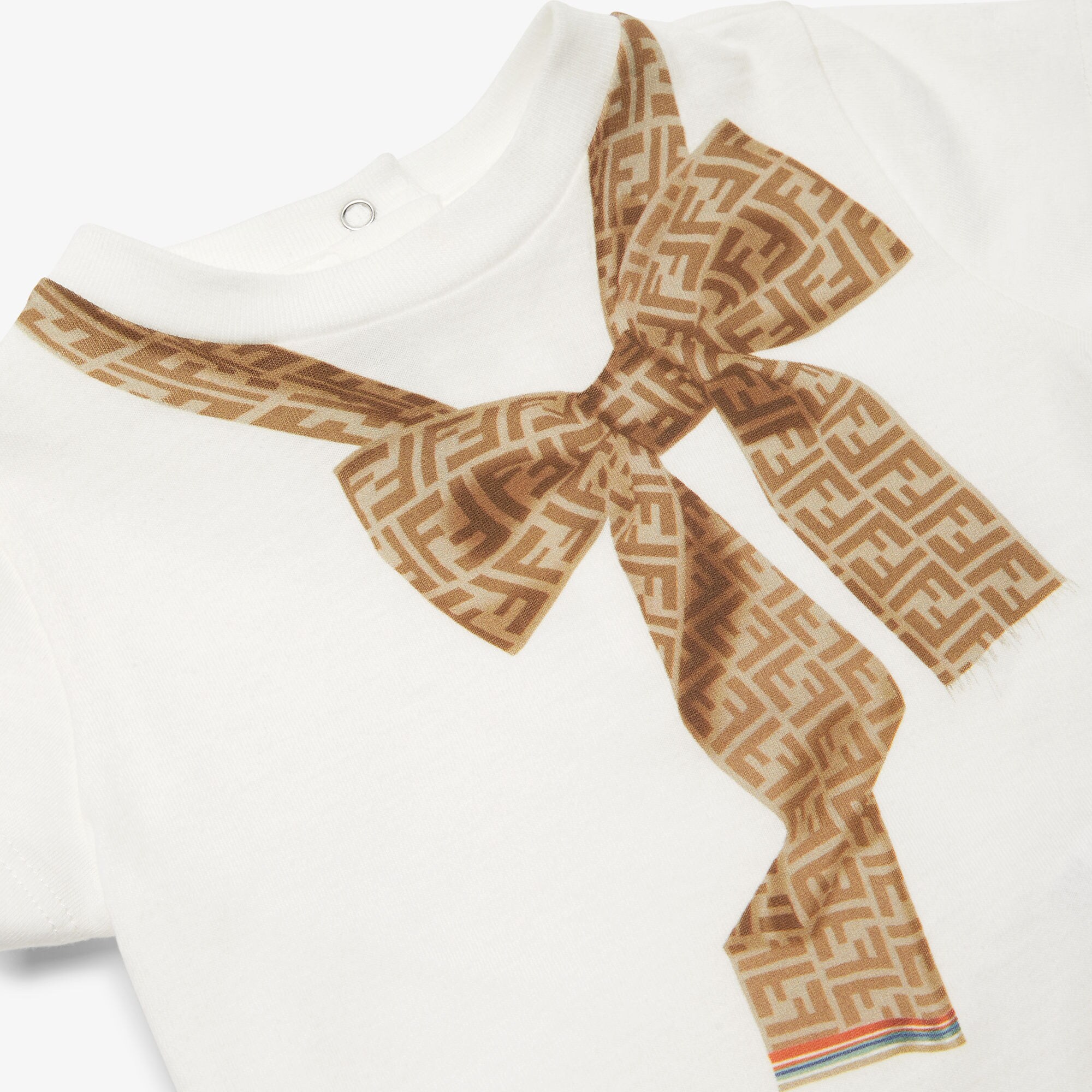 Junior T-Shirt - Jersey baby T-shirt with print | Fendi