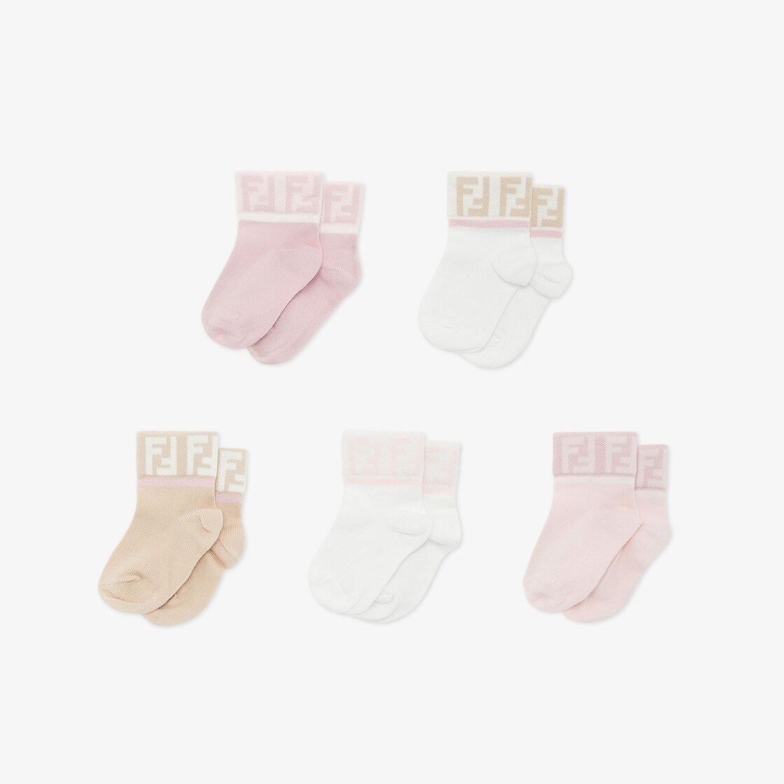 Set of SocksSet of multicolor cotton baby socks