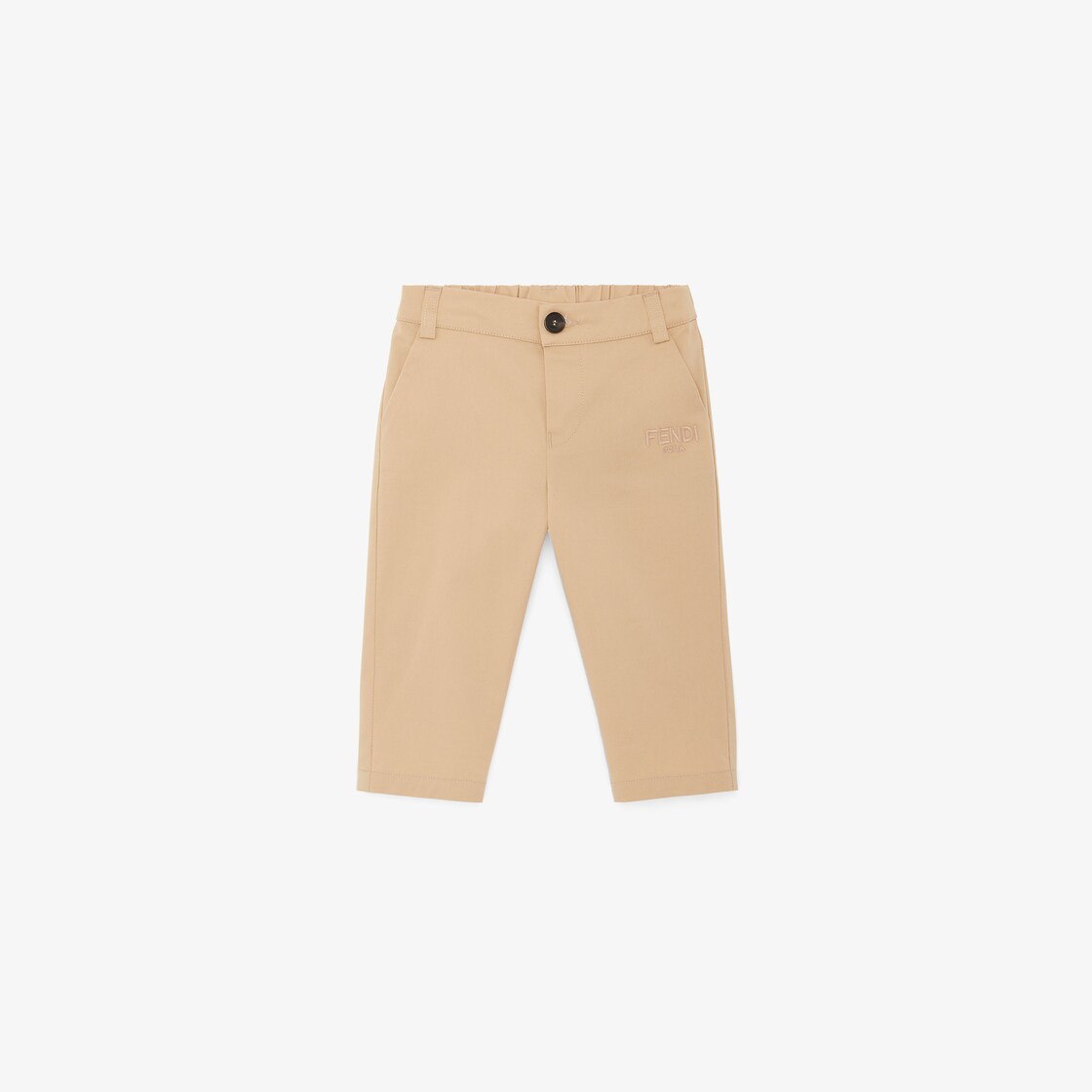 Baby Trousers Cotton Beige - Image 1/3