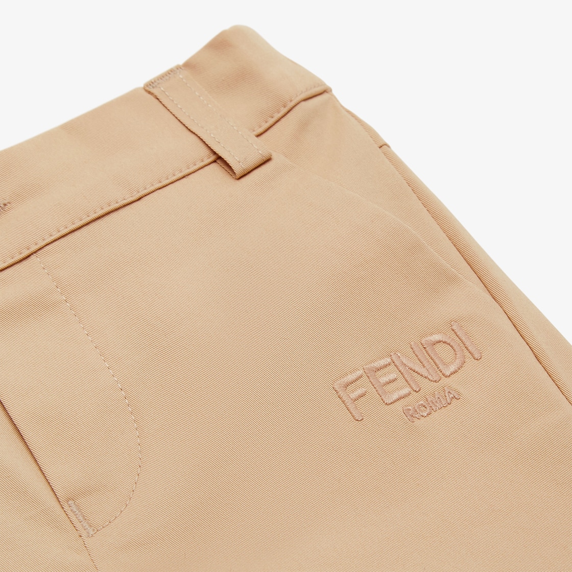 Baby Trousers Cotton Beige - Image 3/3