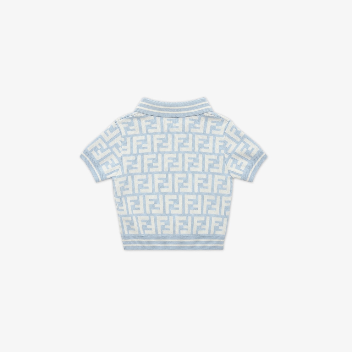 Jersey baby polo shirt