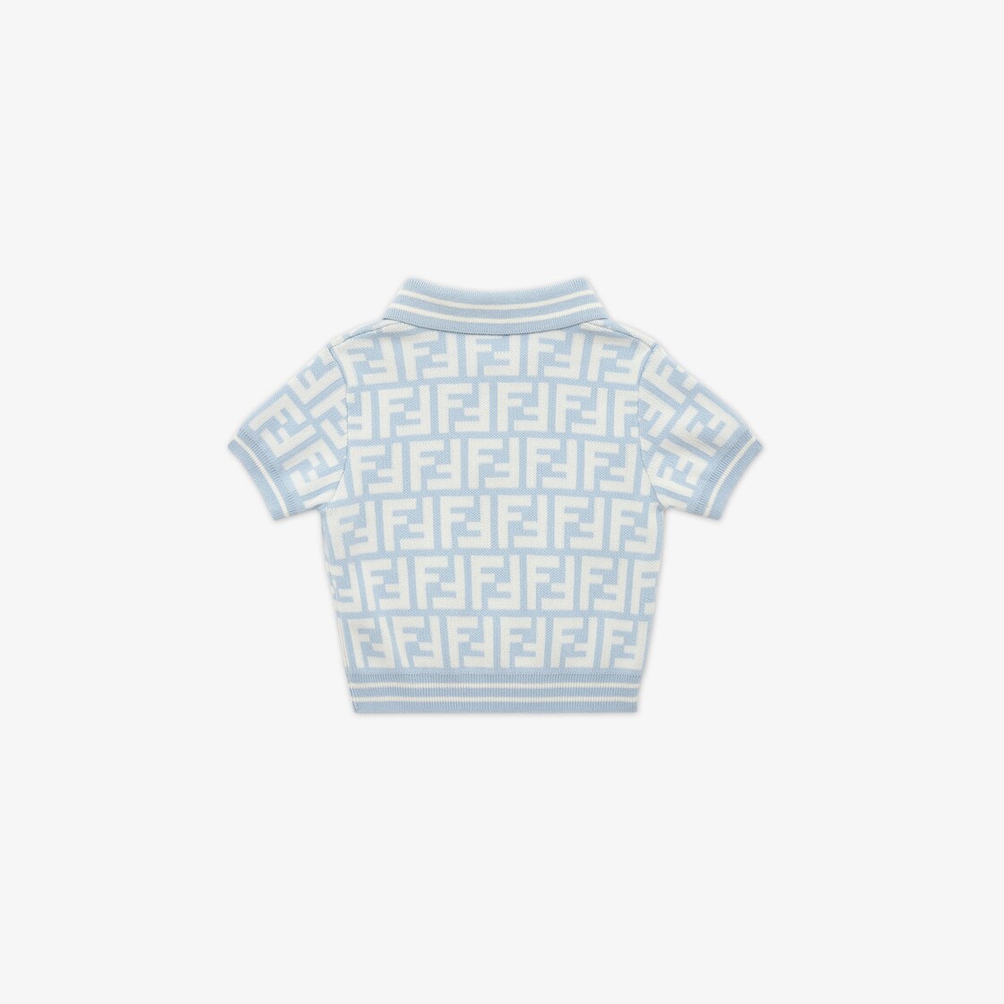 Jersey baby polo shirt Cotton Light blue - Image 2/3