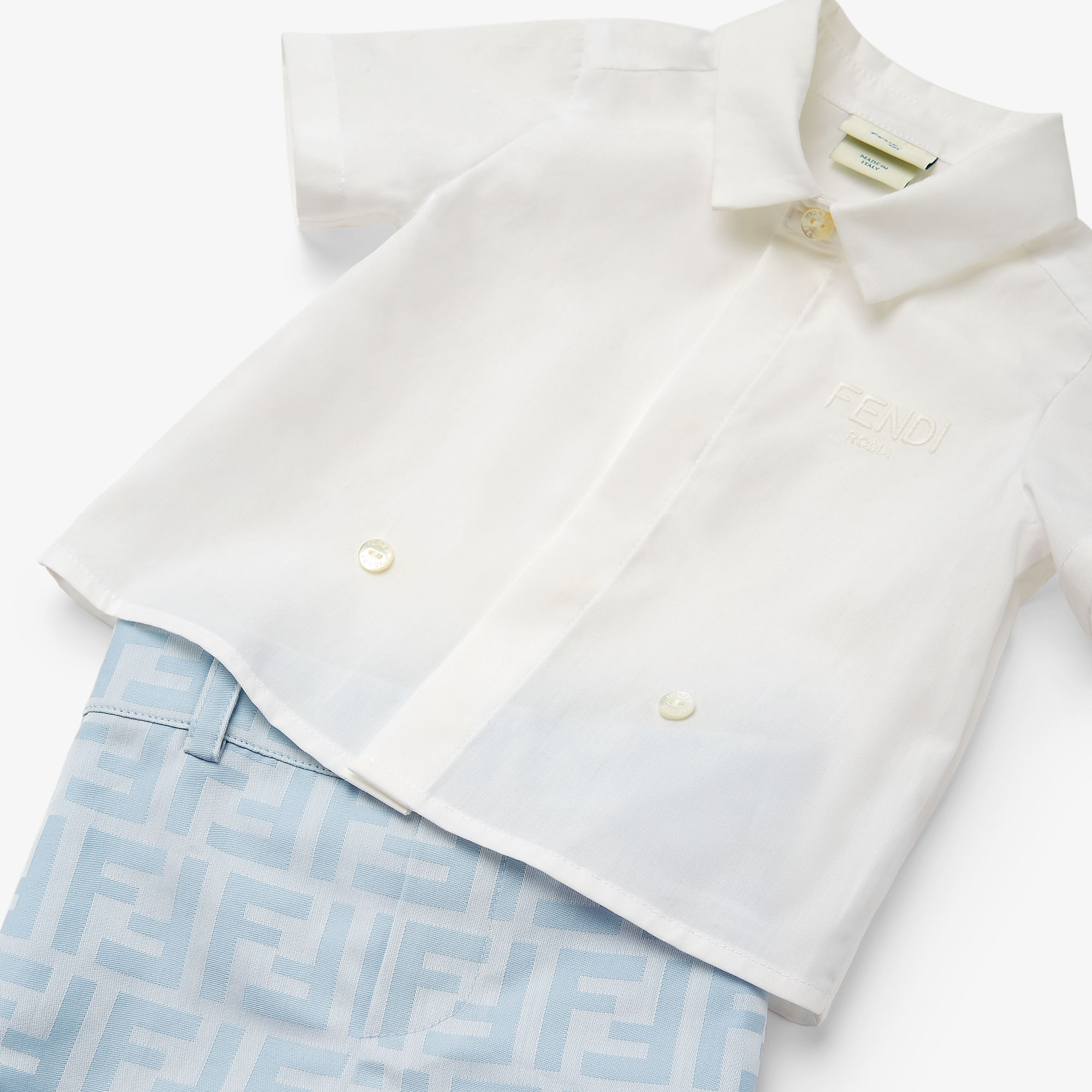 Tutina Baby Tutina baby corta in popeline