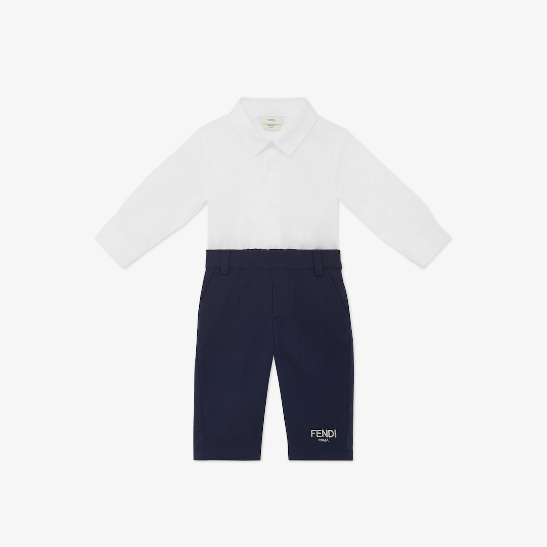 Dsquared2 Baby Boys Playsuit In White main image 1