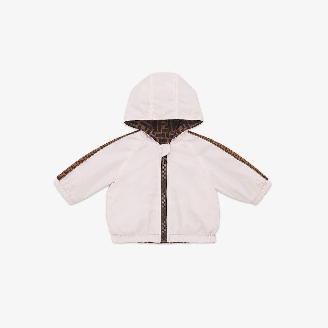 Reversible baby windbreaker Fabric Pink - Image 1/4