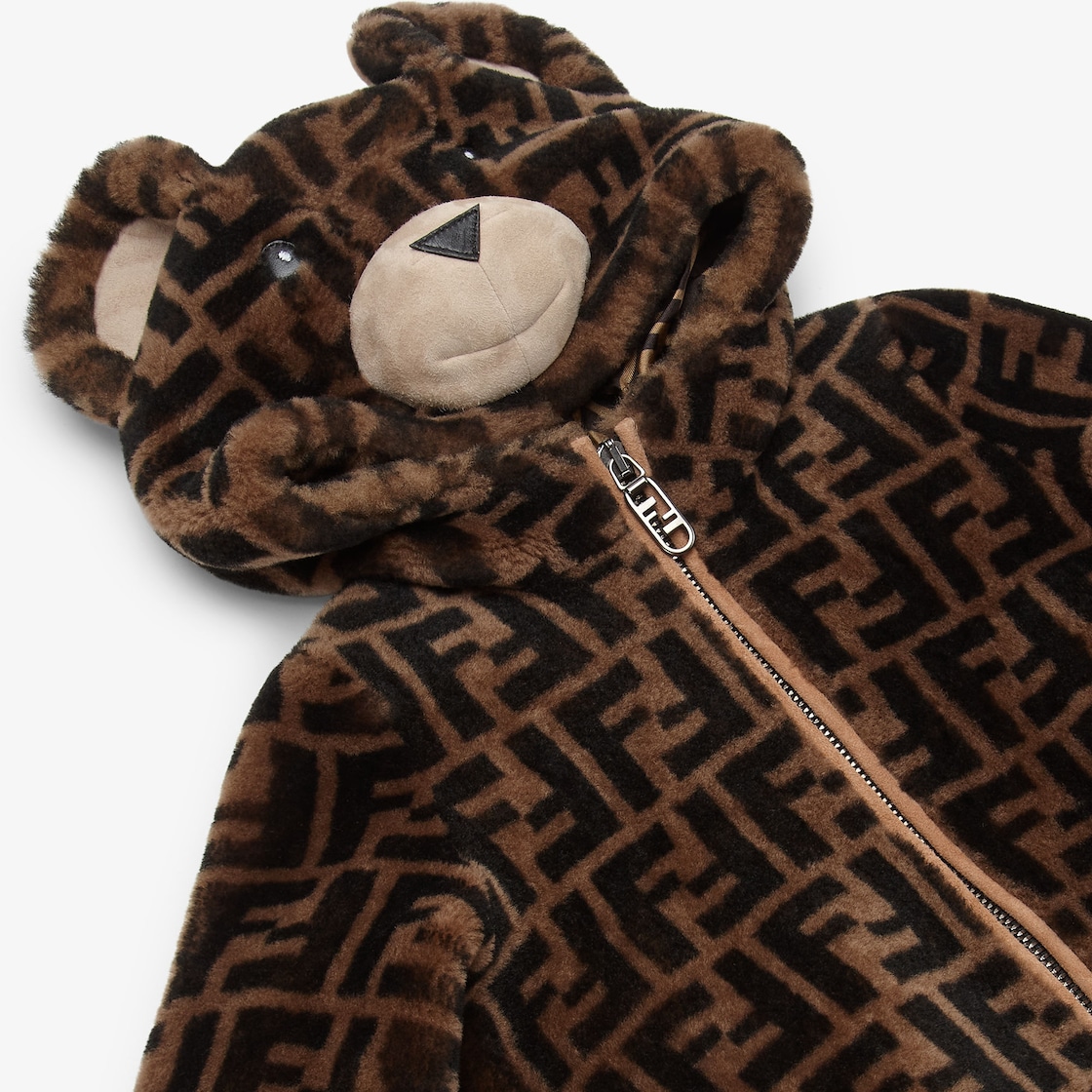 Fendi teddy hotsell bear jacket