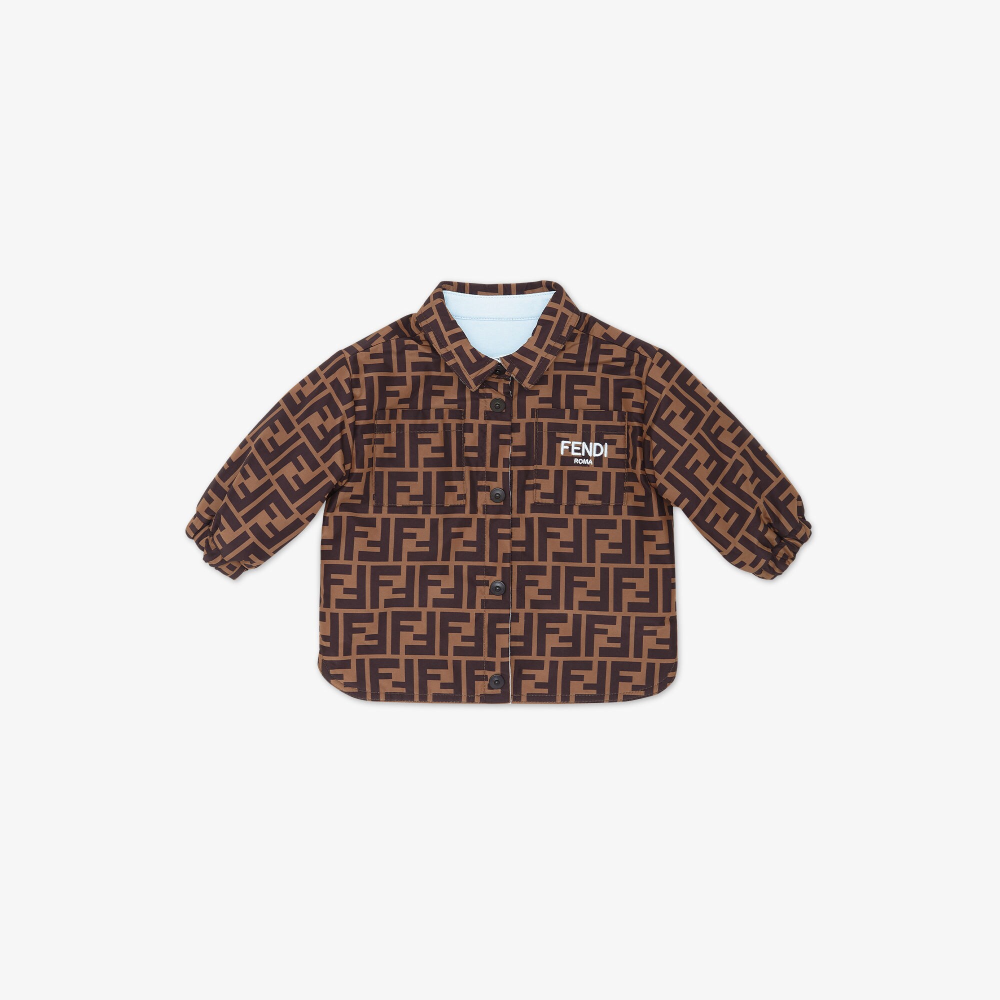 Baby Shirt Jacket Light blue | Fendi
