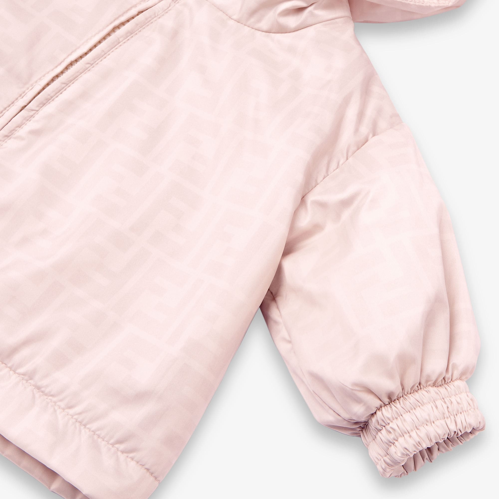 Baby Jacket Pink ultra lightweight nylon baby jacket Fendi
