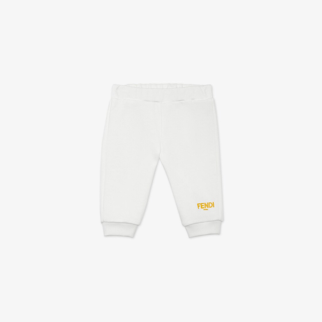 Pantalones de bebé - Pantalones de punto blanco Fendi Roma | Fendi