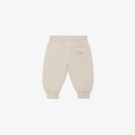 Fendi Reversible baby jogging trousers with drawstring at | Thumbnail 2