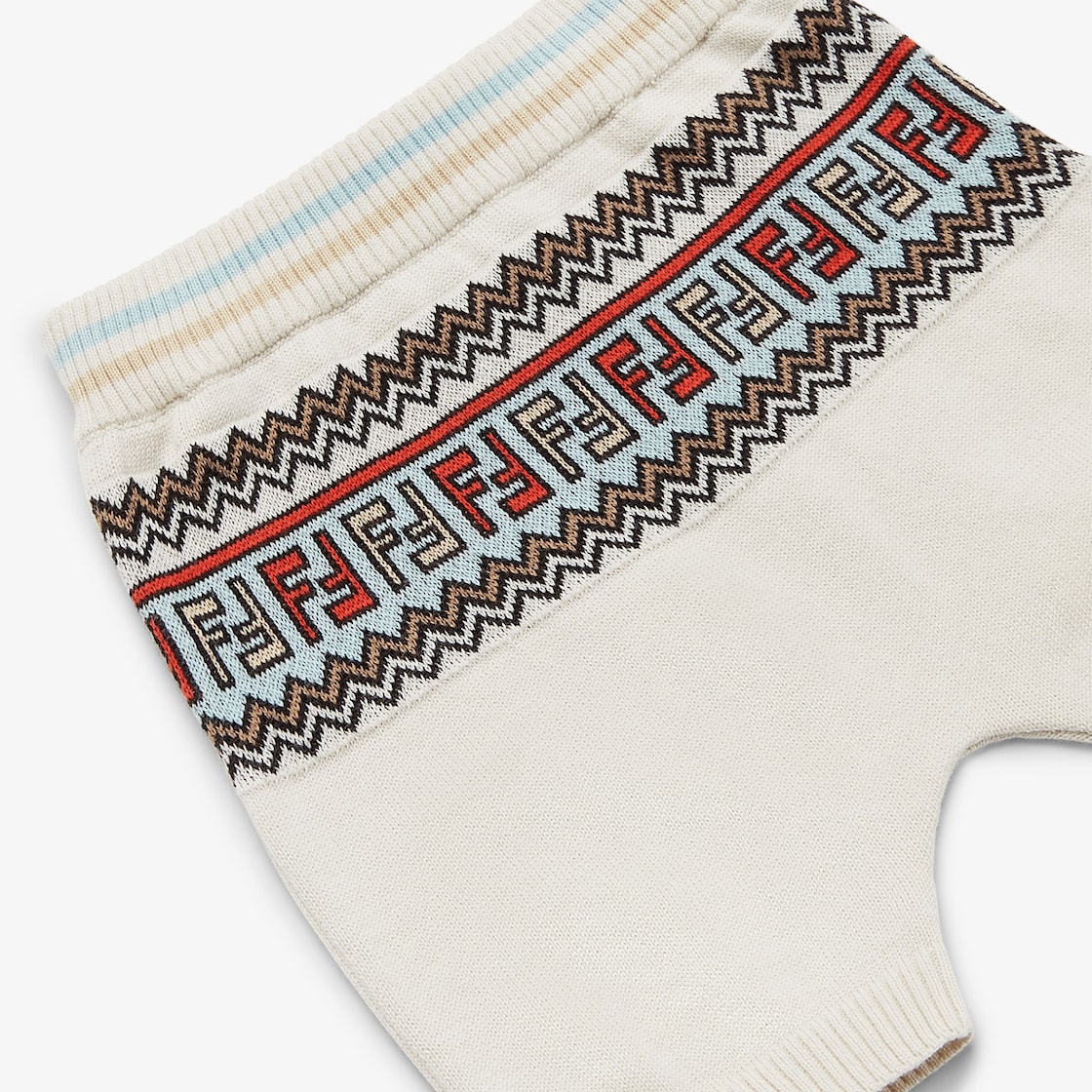 Baby Shorts Cotton Beige - Image 3/3