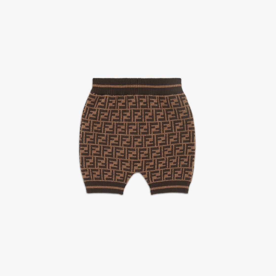 Knit baby trousers Wool Brown - Image 2/3