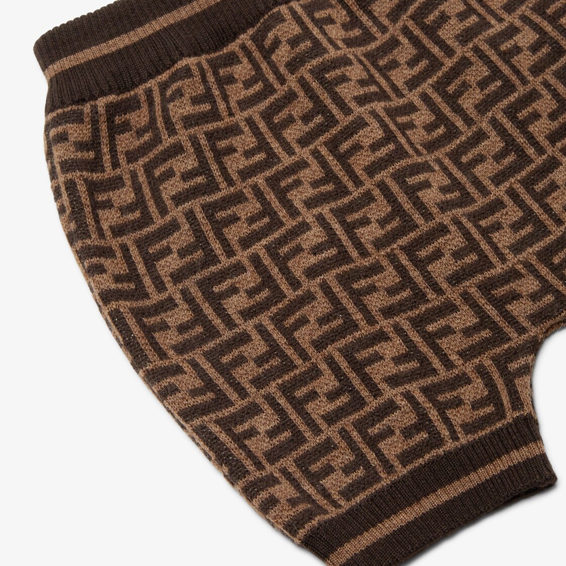 Knit baby trousers Wool Brown - Image 3/3