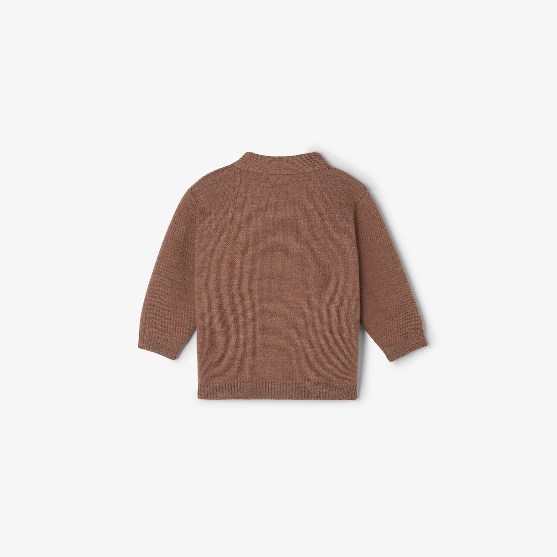 Baby cardigan Wool Brown - Image 2/3