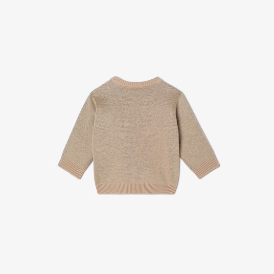 Fendi Beige cotton and cashmere knit baby jumper | Thumbnail 2
