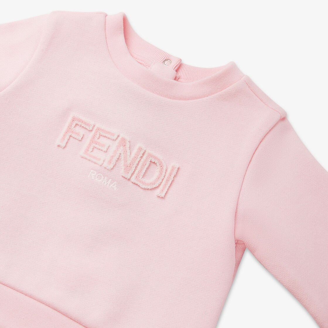 Baby Sweatshirt Cotton Pink - Image 3/3