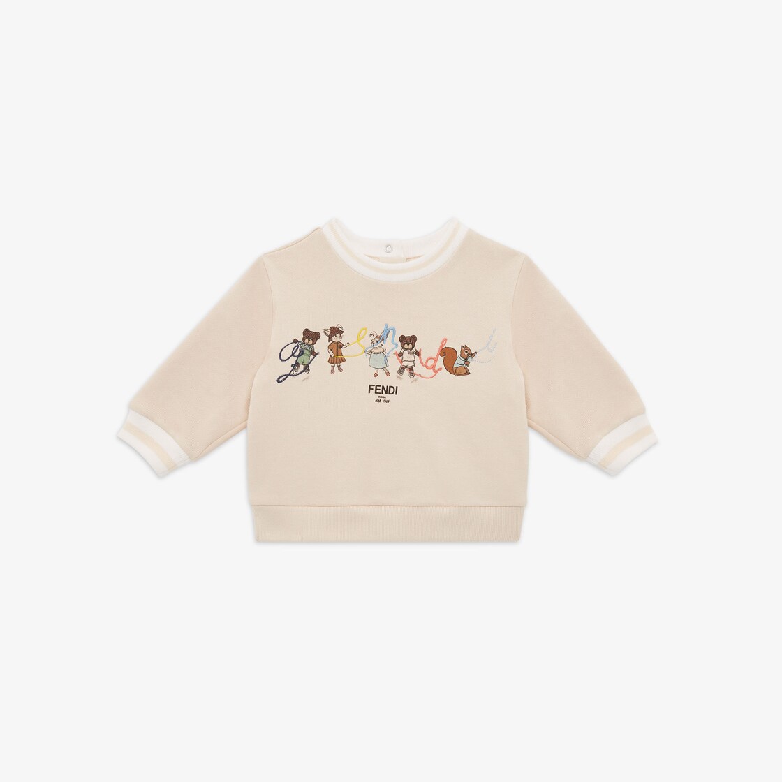 Baby sweatshirt Cotton Beige - Image 1/3