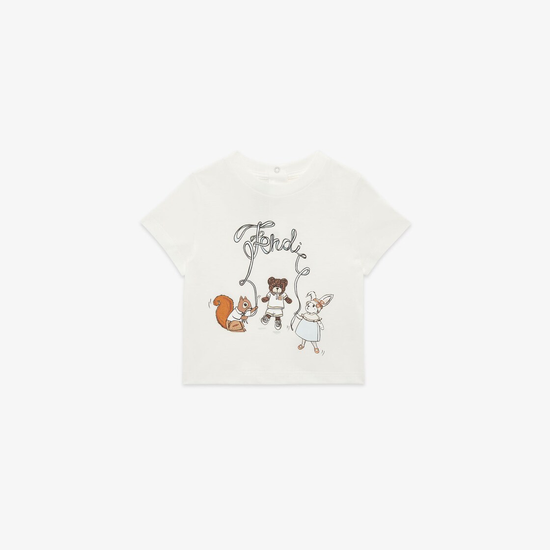 Baby T-shirt Cotton White - Image 1/3