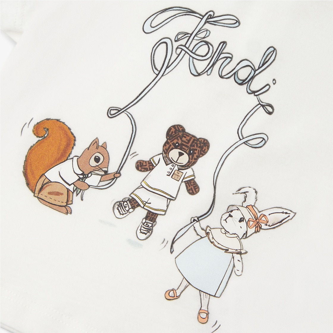 Baby T-shirt Cotton White - Image 3/3