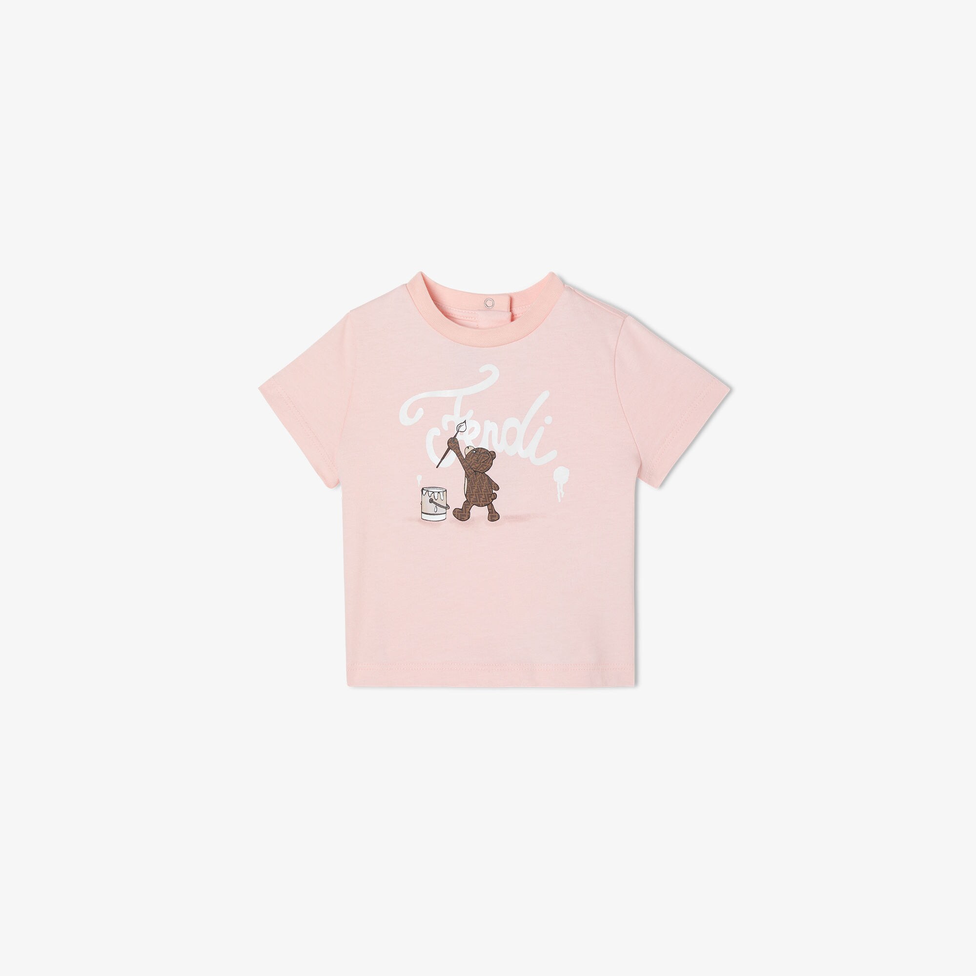 Baby T-shirt - Pink | FENDI NL