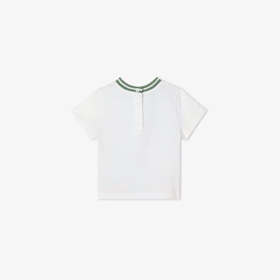 Fendi Cotton interlock baby T-shirt with large multicolour print | Thumbnail 2