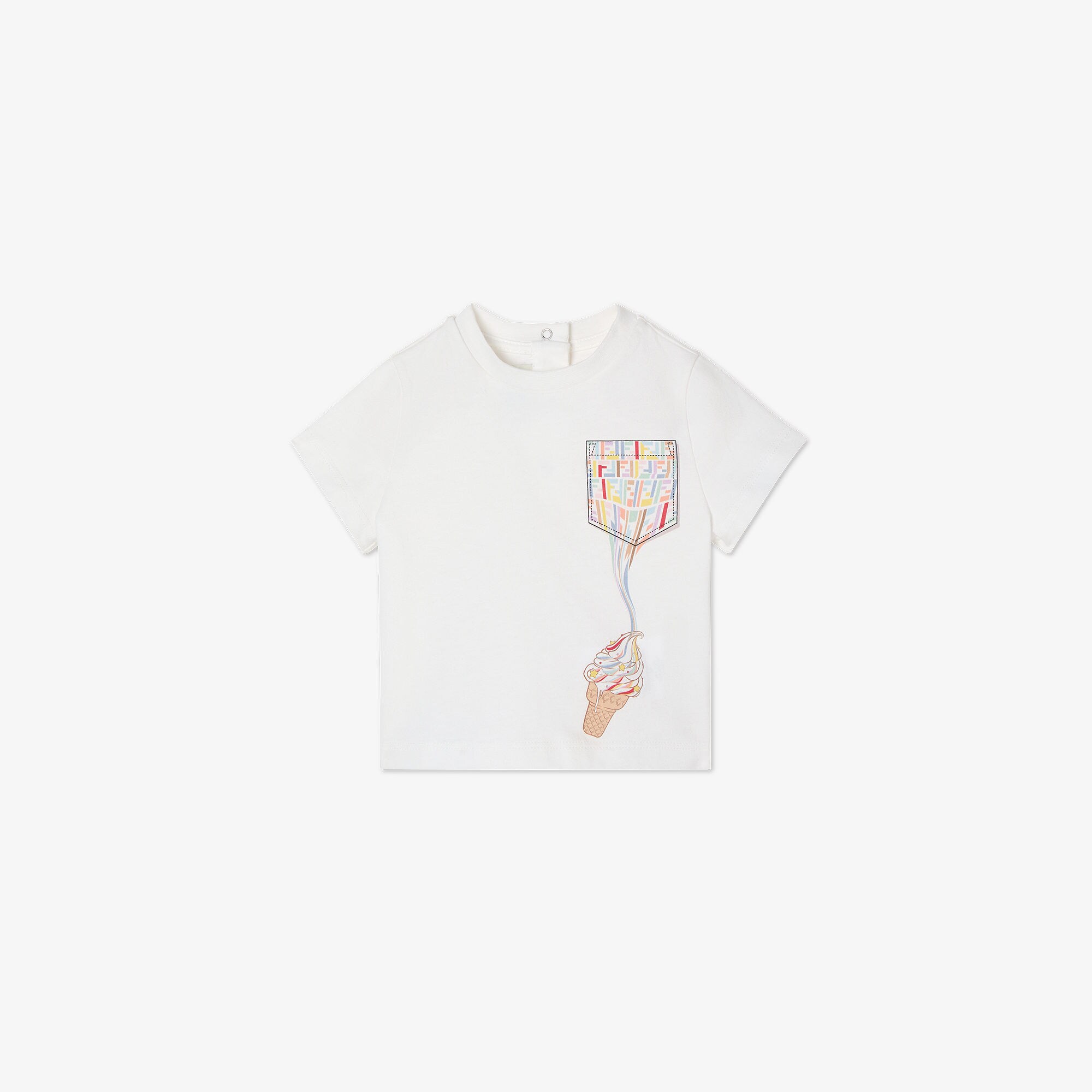 Baby T-shirt - White | FENDI US