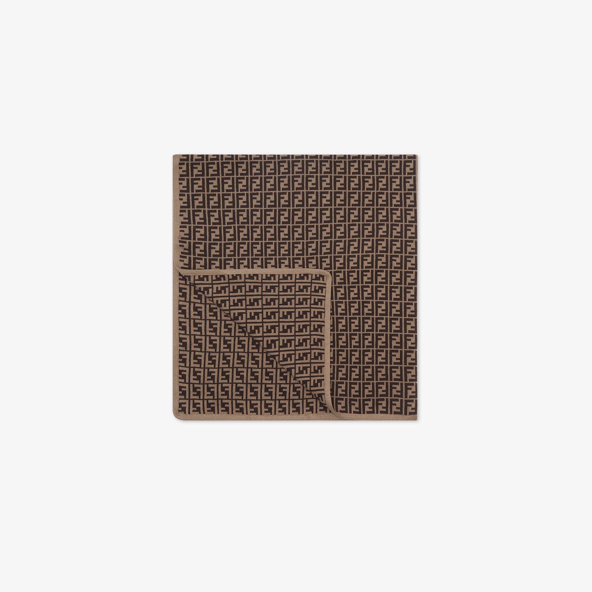FENDI ブランケット 関税込 FENDI カシミア混 FFロゴ ブランケット (FENDI/おくるみ
